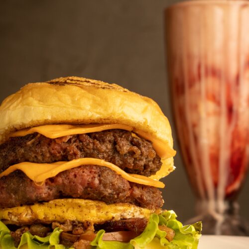 The Double Beef & Egg Diner Combo