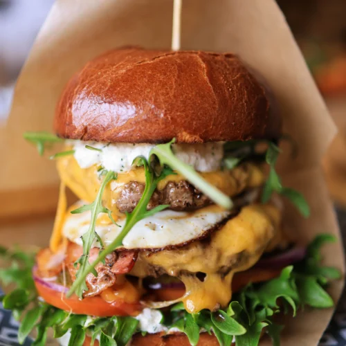 The Arugula & Truffle Egg Smash