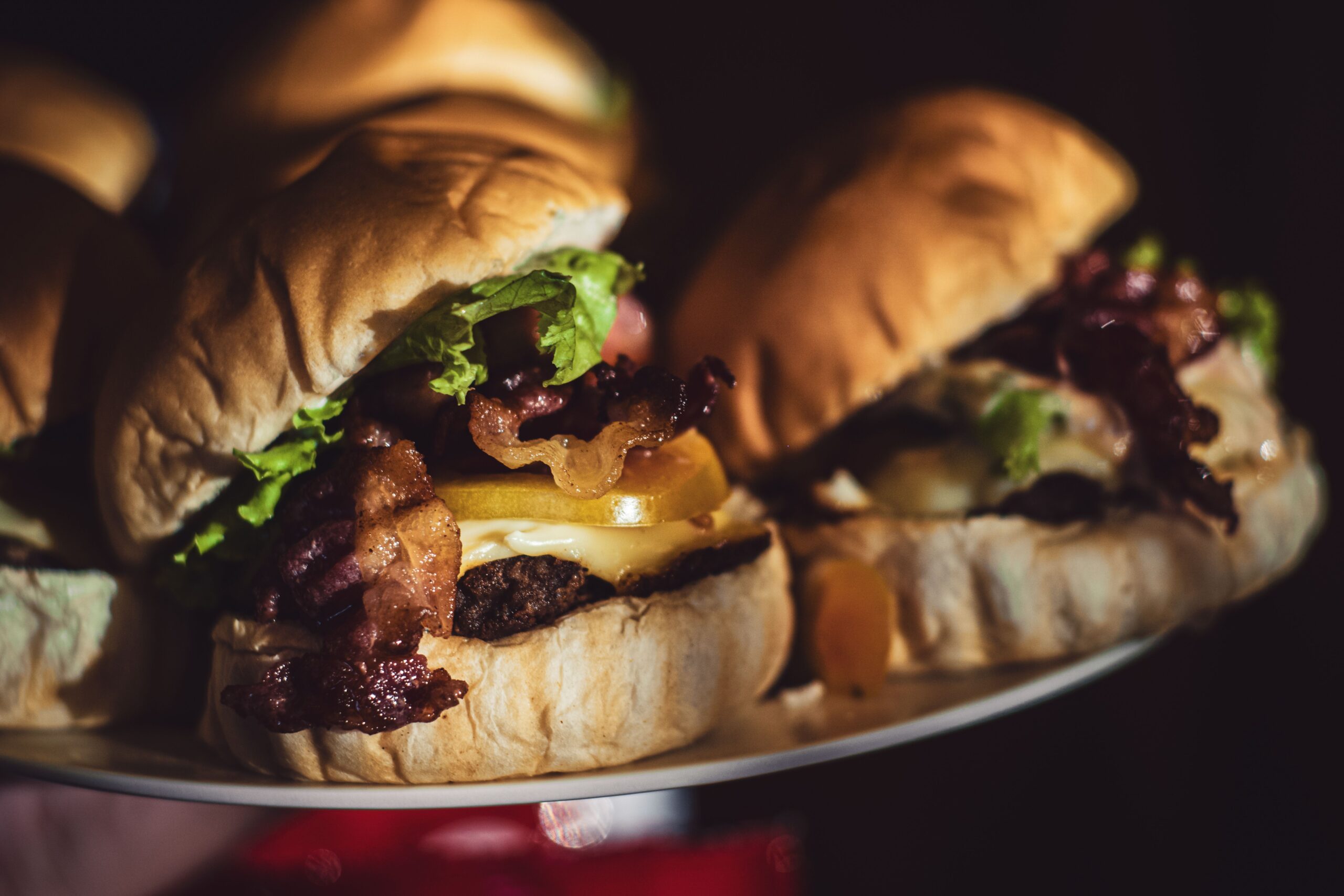 Crispy Bacon & Cheddar Sliders Duo
